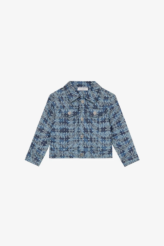 RC Monogram Jacket With Lettering