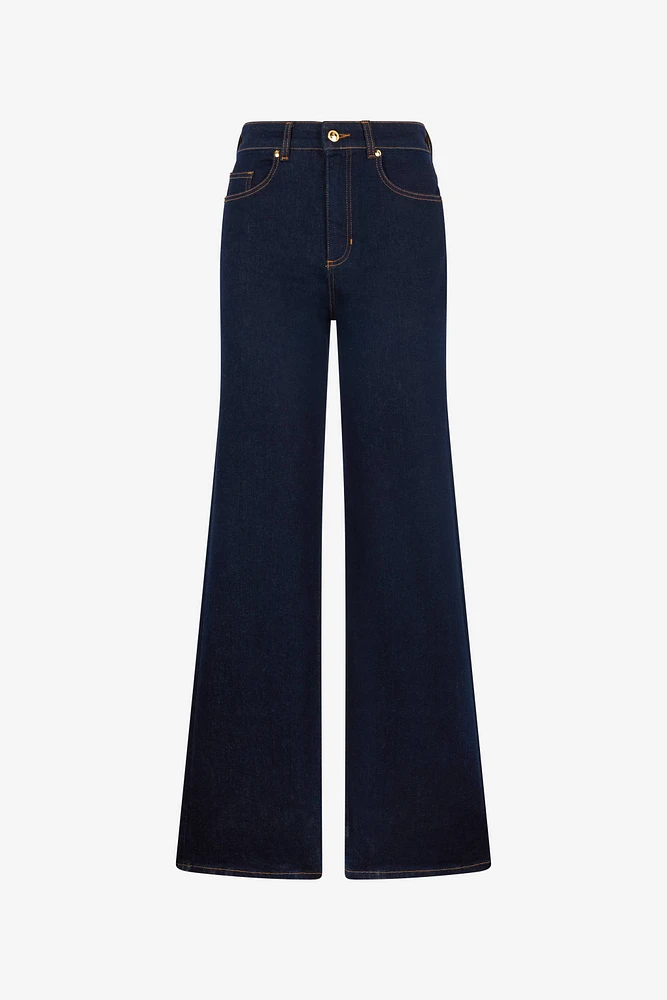 Straight And Wide-Leg Jeans