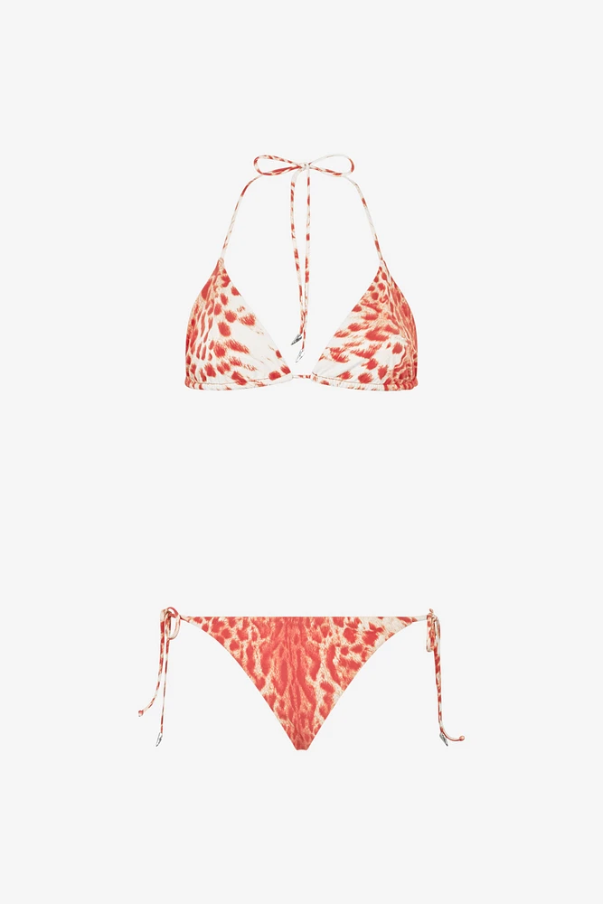 Bikini With Jaguar Skin Print