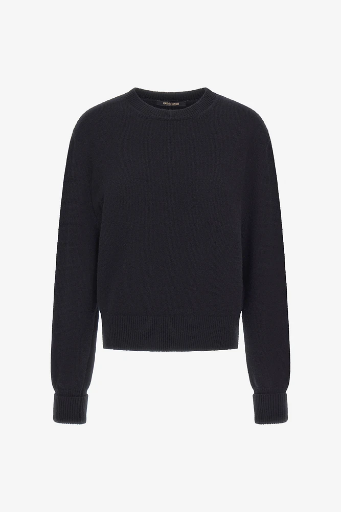 Cropped Knit Sweater