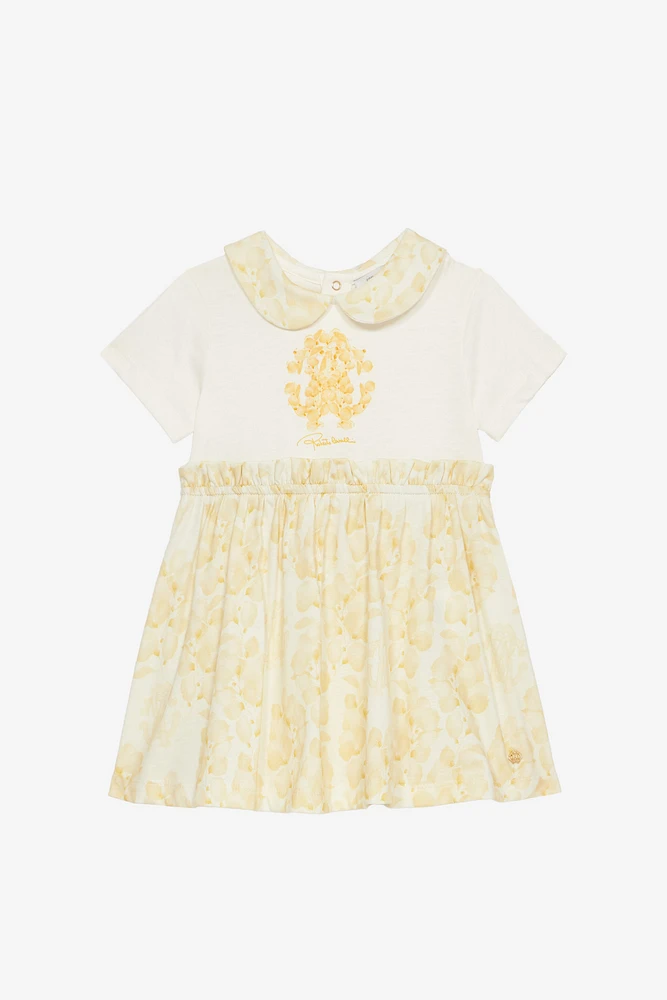 RC Monogram Dress With Floral Print