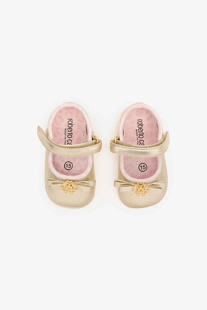 Mary Janes With RC Monogram