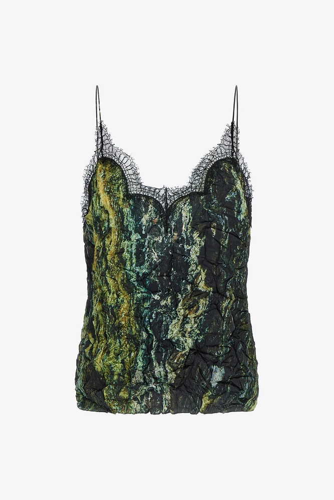 Marble Print Top