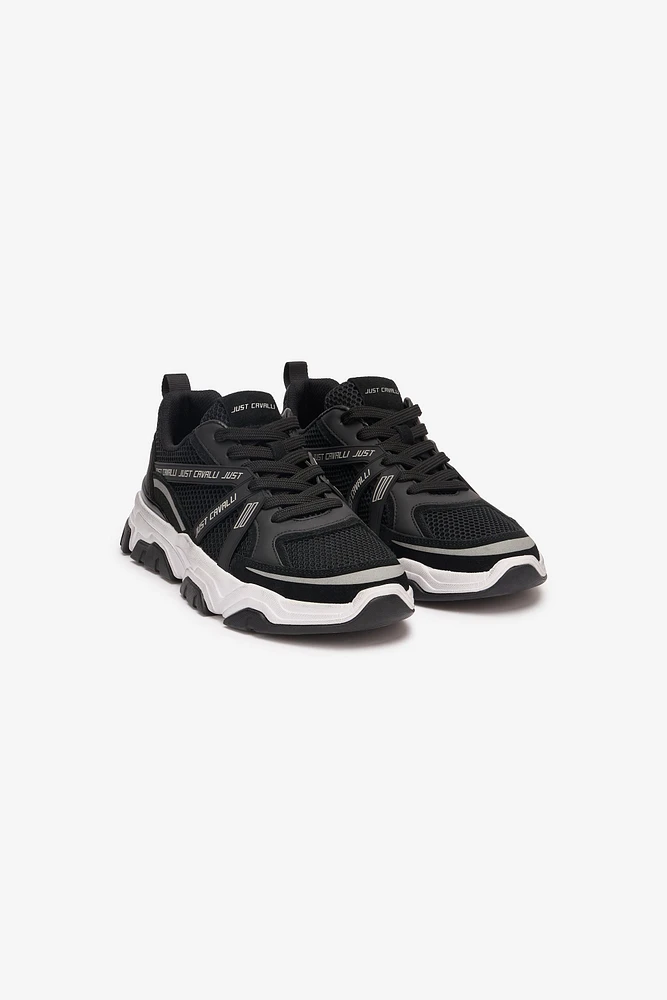 Sneakers With Branded Inserts