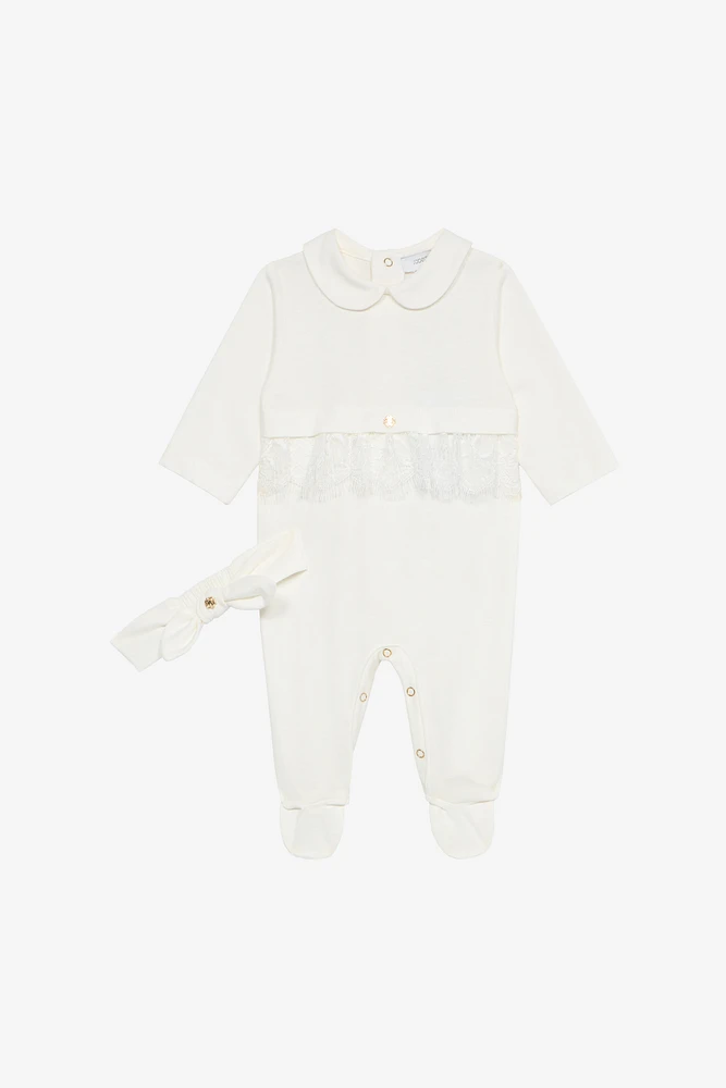 Romper Suit And Headband Set