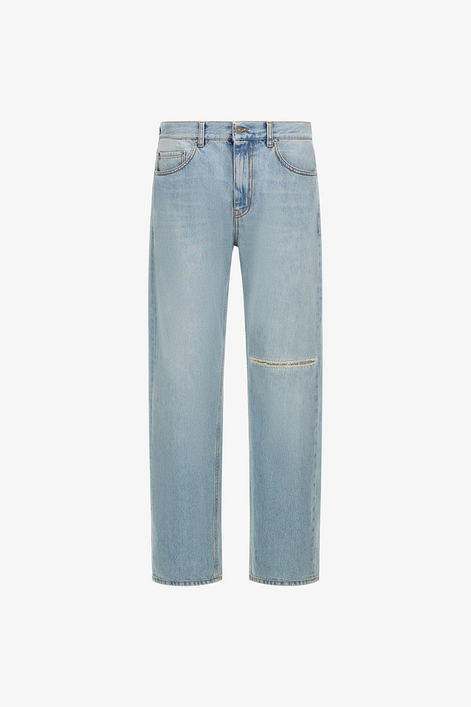 Wide leg jeans
