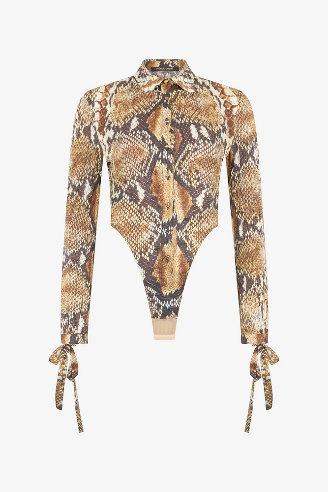 Python Print Shirt Bodysuit