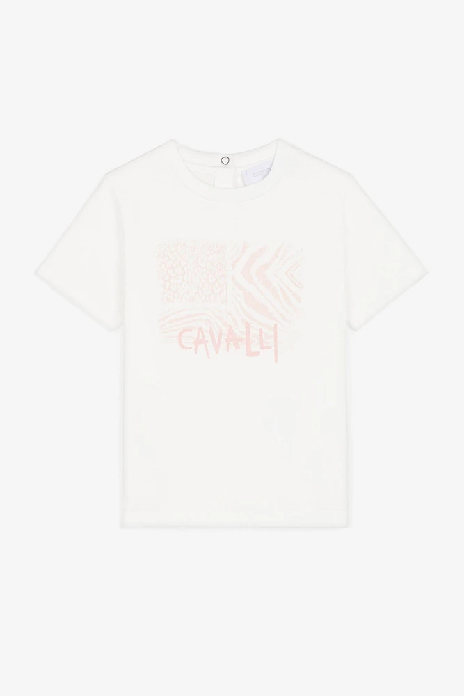 Animalier Patchwork-Print T-Shirt