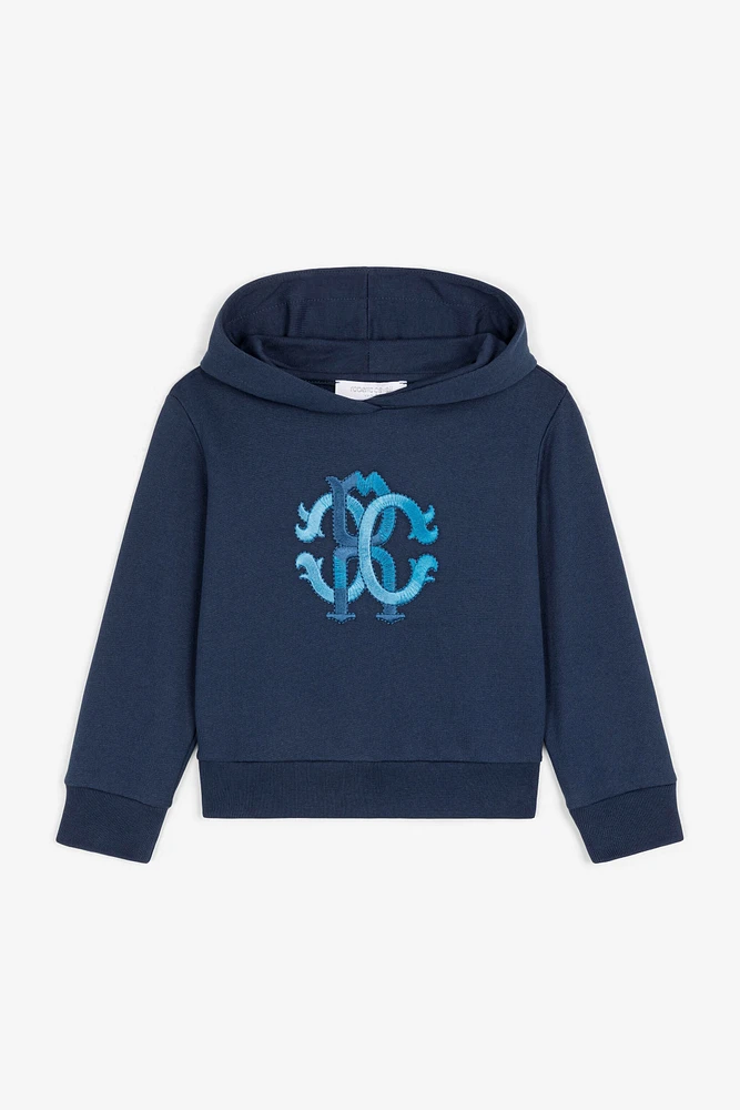 RC Monogram Cotton Hoodie