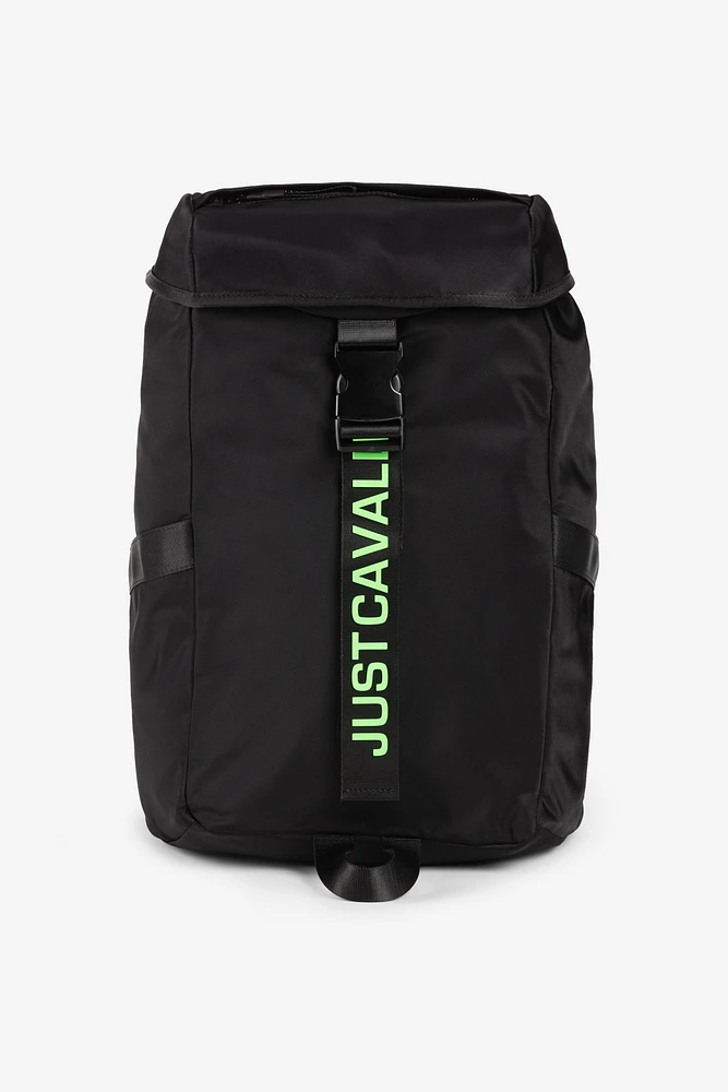 Just Cavalli Logo-Print Backpack