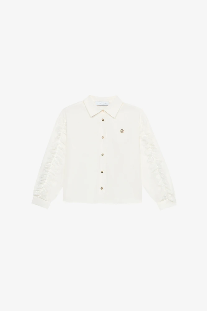 Shirt With Golden RC Monogram