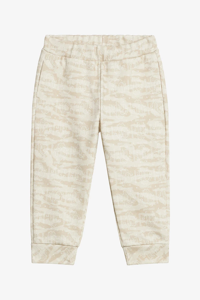 Pants With RC Monogram And Tiger Skin Print