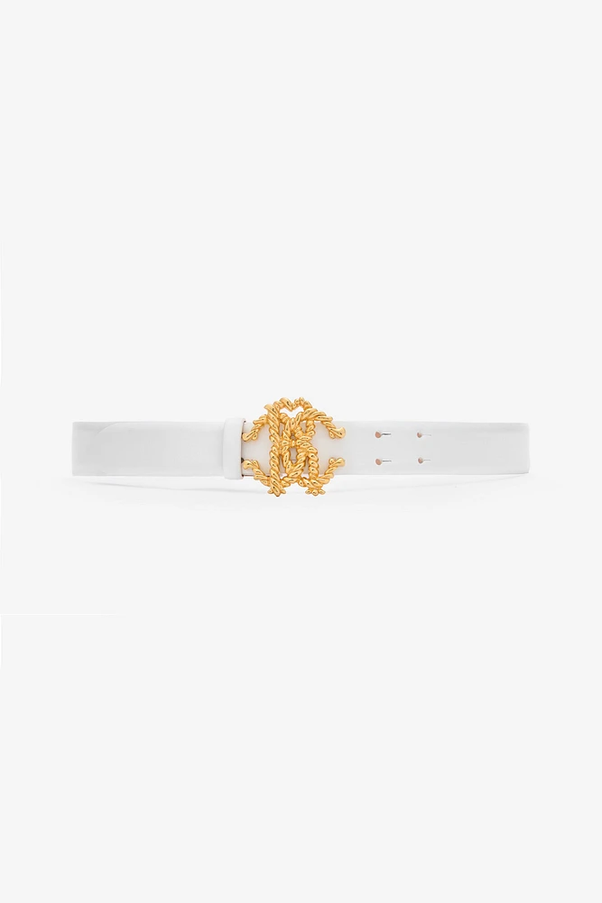 Belt with Sculpture Buckle