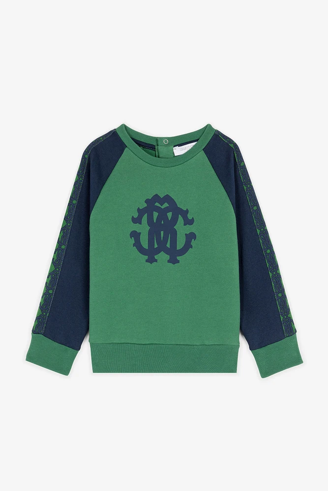 RC Monogram Cotton Sweatshirt