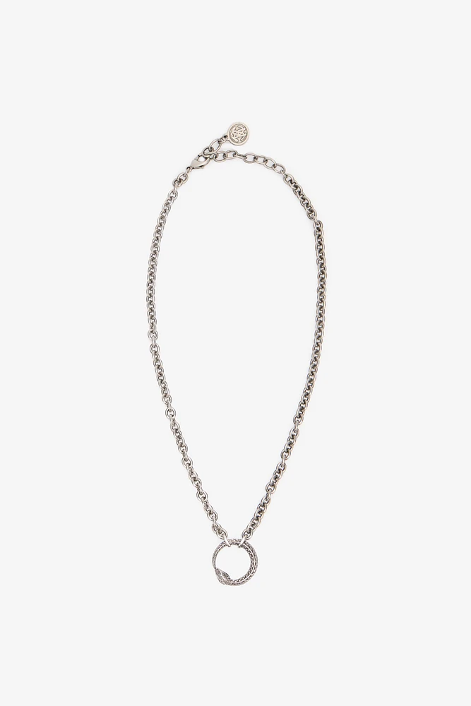 Chain Necklace With Snake