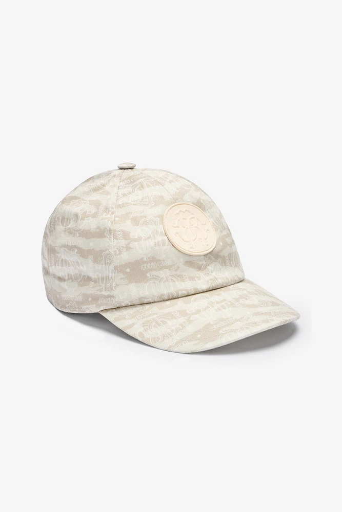 Baseball Cap With Monogram And Logo