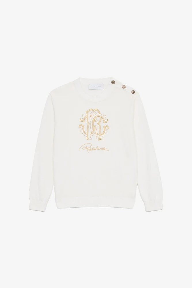 Sweatshirt With RC Monogram And Logo