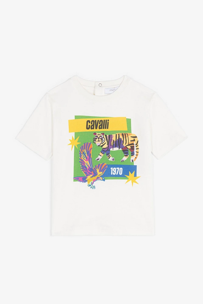 Logo-Print Cotton T-shirt