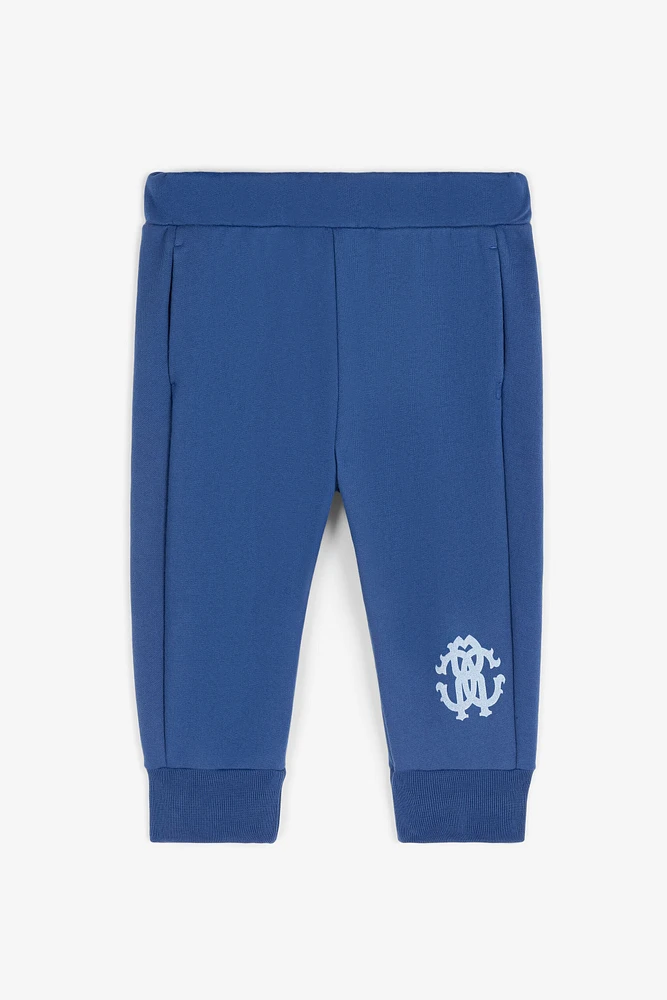 Logo-Print Cotton Sweatpants
