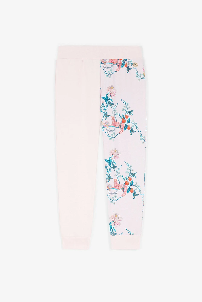 Floral-Print Cotton Sweatpants