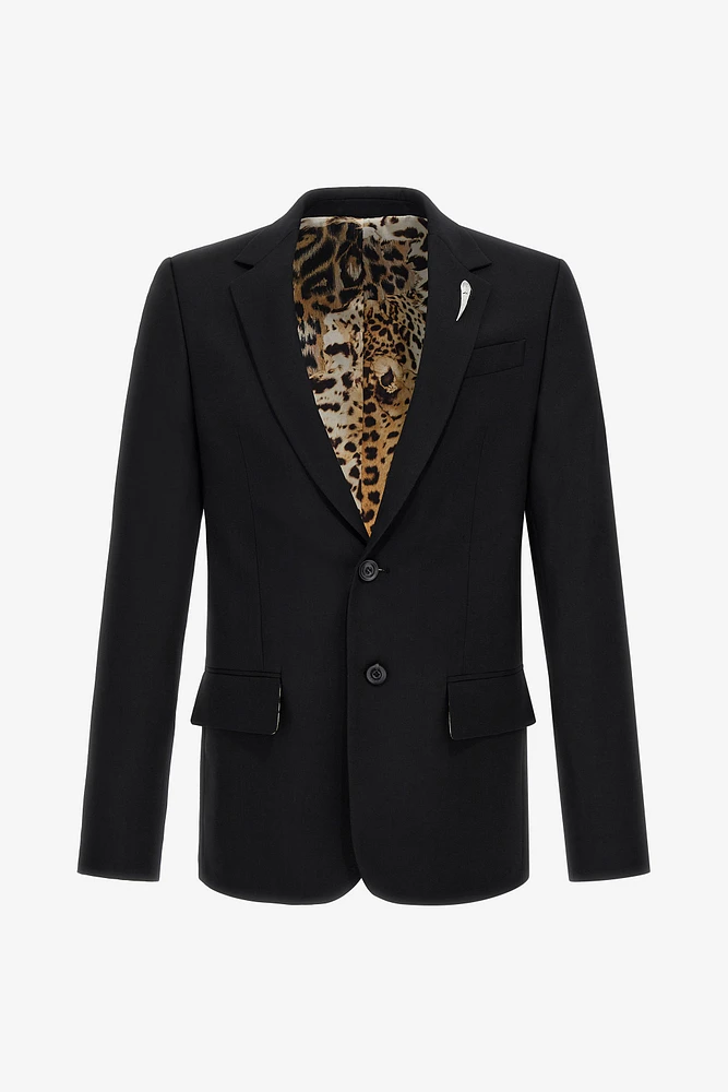Two button blazer with Fang