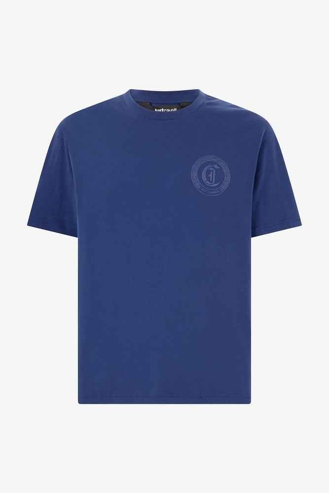 T-Shirt With JC Monogram