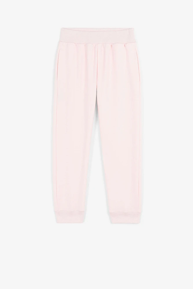 Logo-print cotton track pants