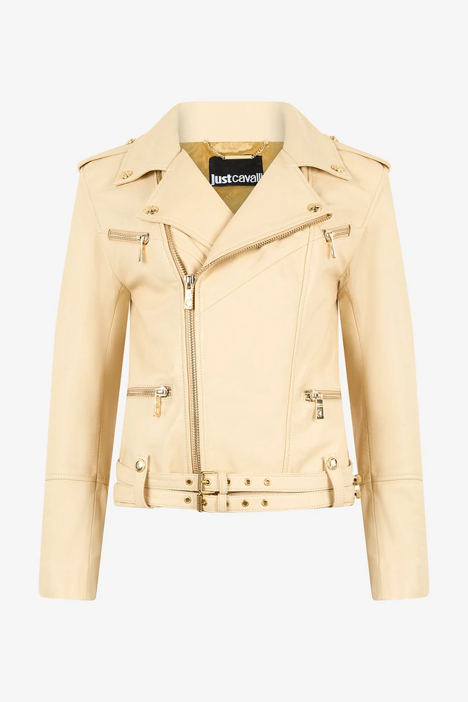 Jacket With Studded Logo