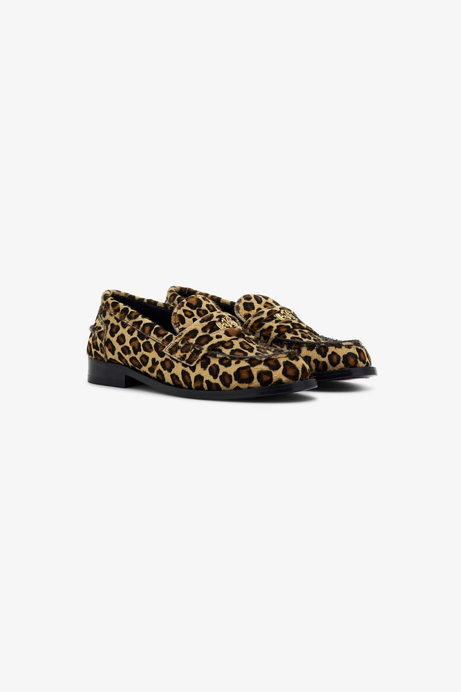 Jaguar Print Mocassins