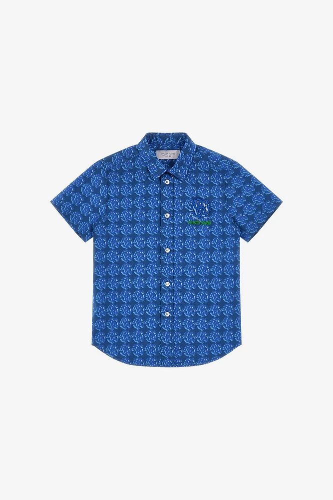 Shirt with Logo all over