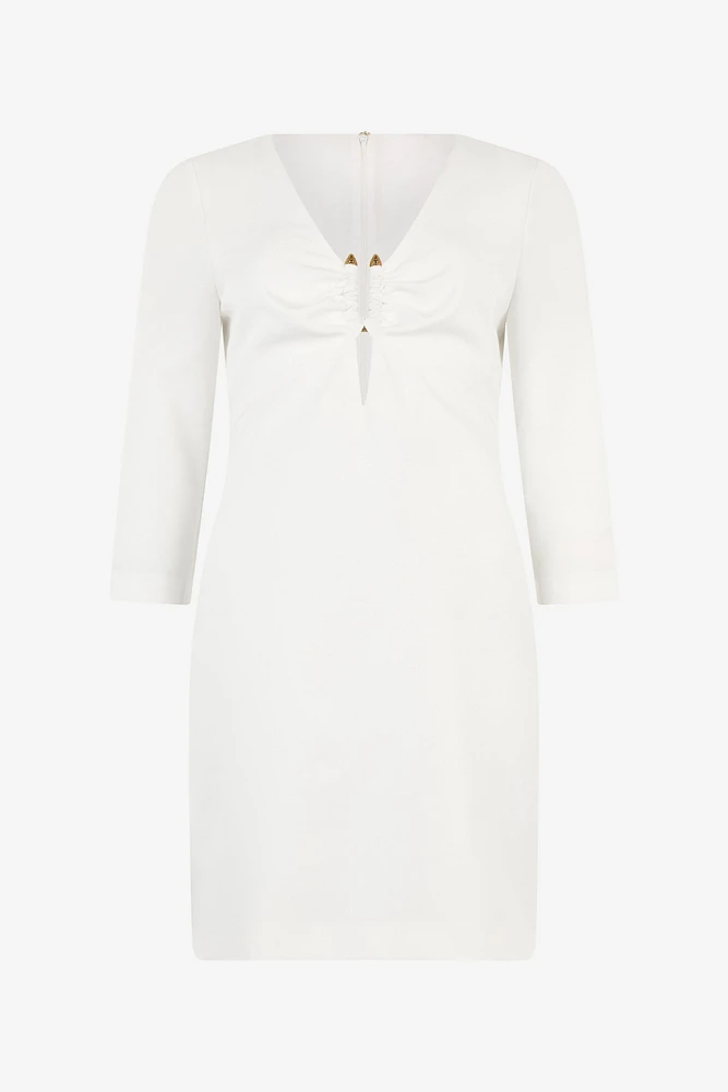 Mini Dress With Three-Quarter Sleeves