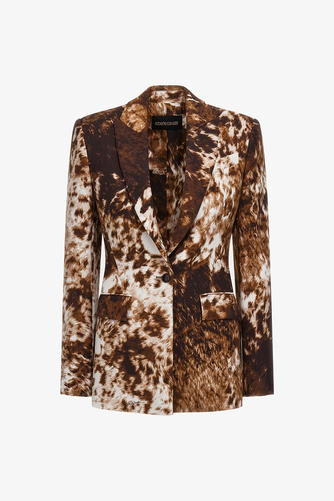 Appaloosa Print Blazer
