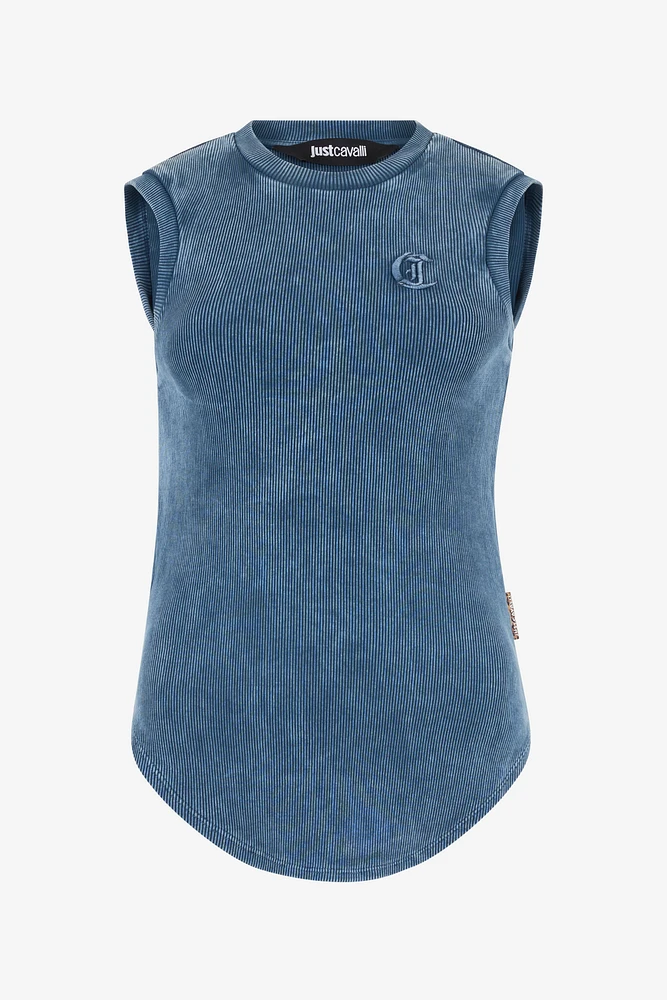 Tank Top With JC Monogram