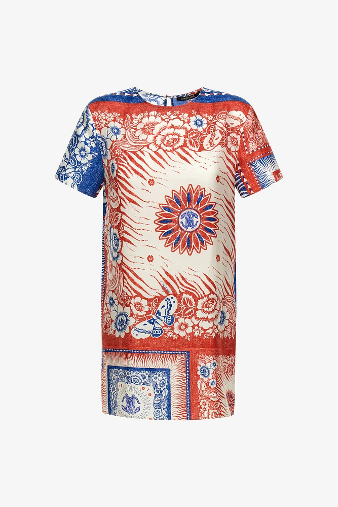 Bandana Print Dress