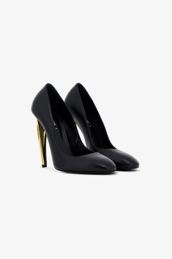 Fang Heel Pumps