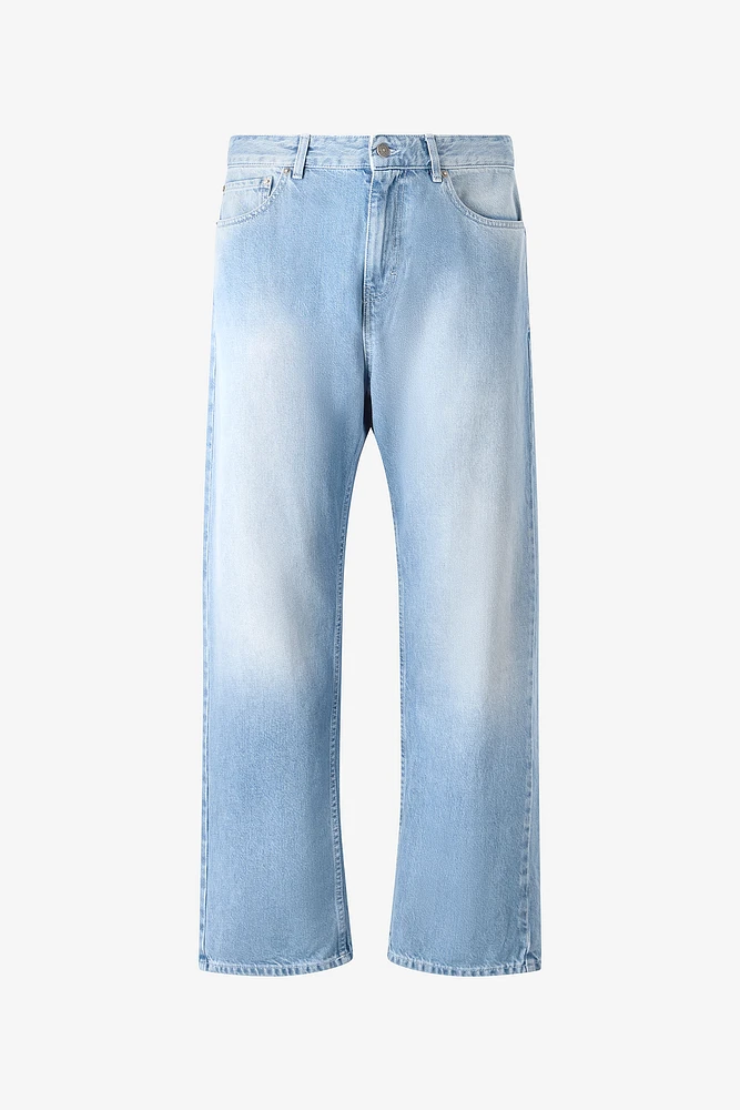Jeans With Faded Detailing