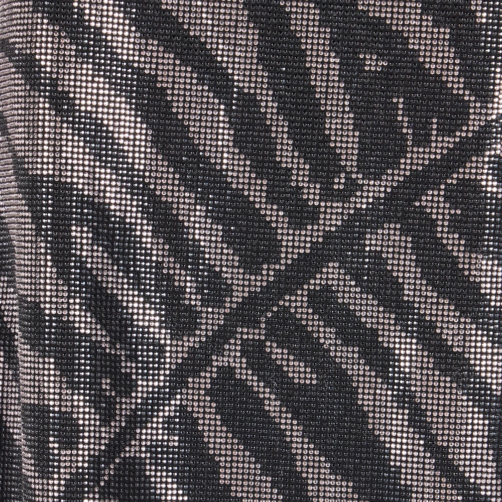 Mini Dress With White Tigress Print