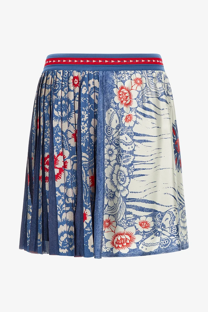 Banda Print Skirt
