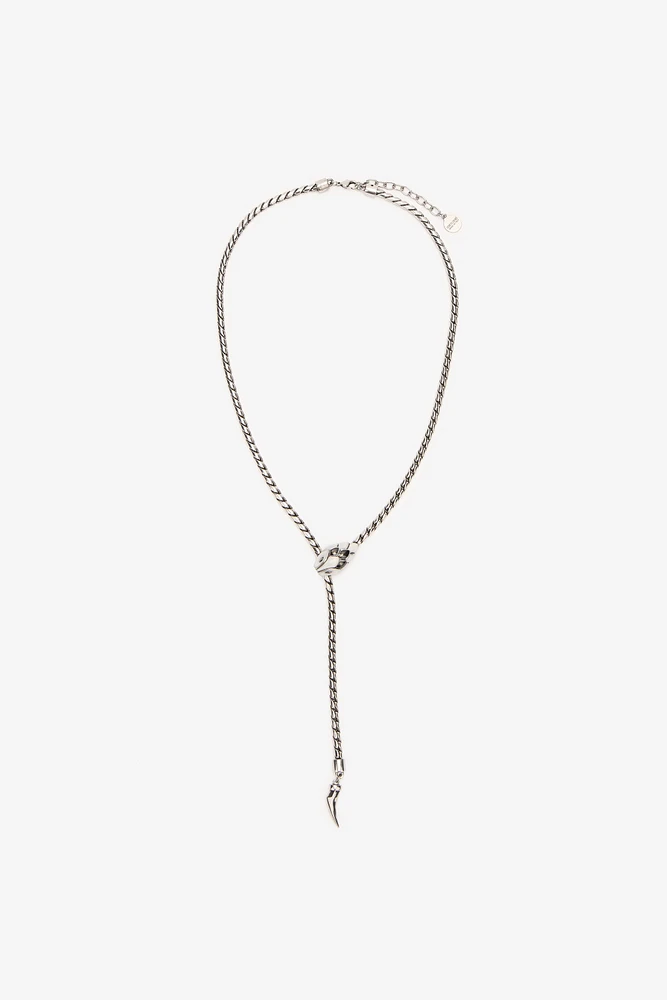 Snake And Fang Necklace