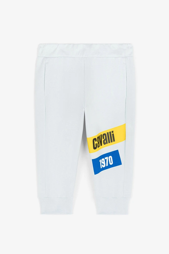 Logo-Print Cotton Sweatpants