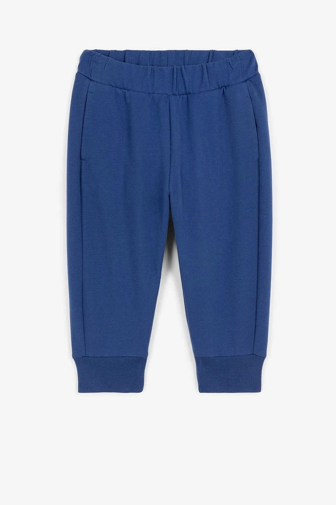 Monogram-embroidered track pants