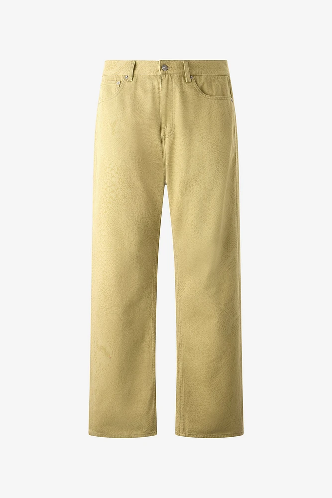 Python-Print Five-Pocket Pants