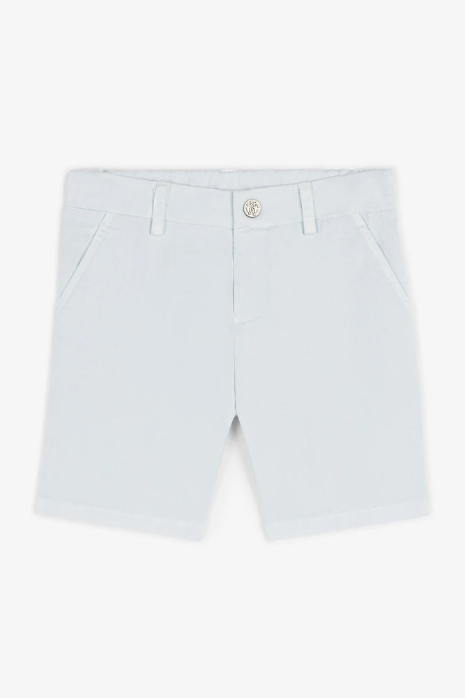 RC Monogram-Embroidered Shorts