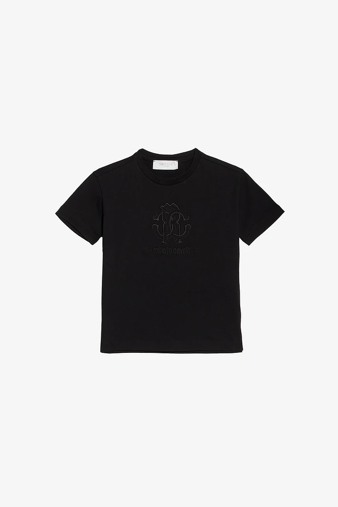 T-Shirt With RC Monogram And Logo
