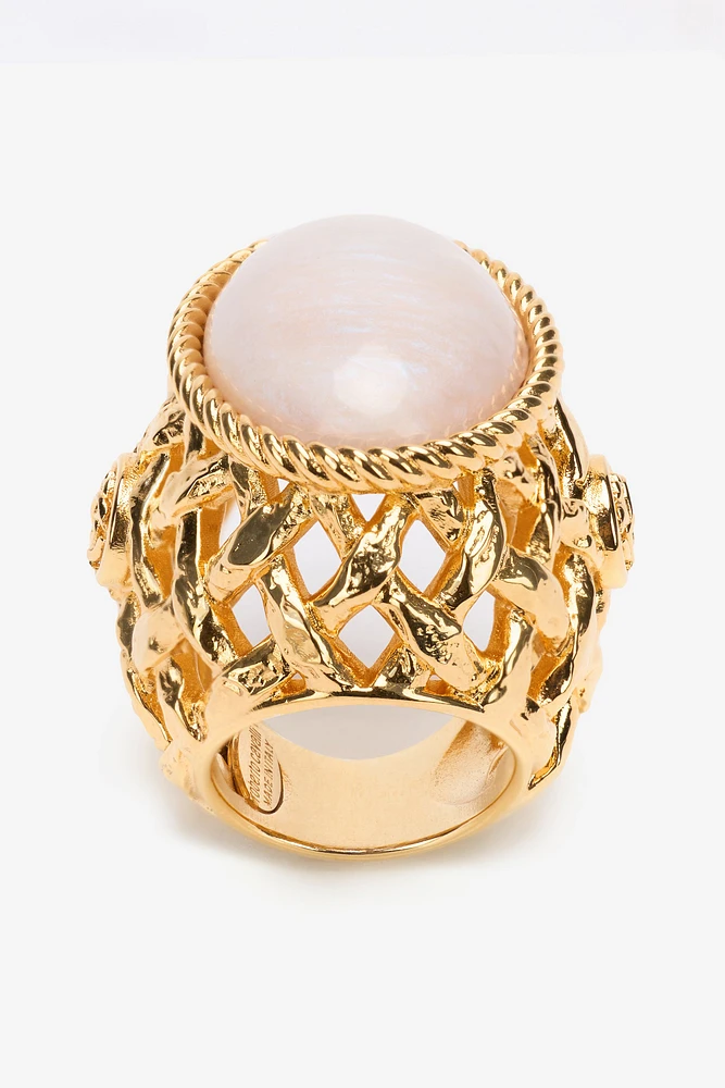 Cocktail Ring With Stone