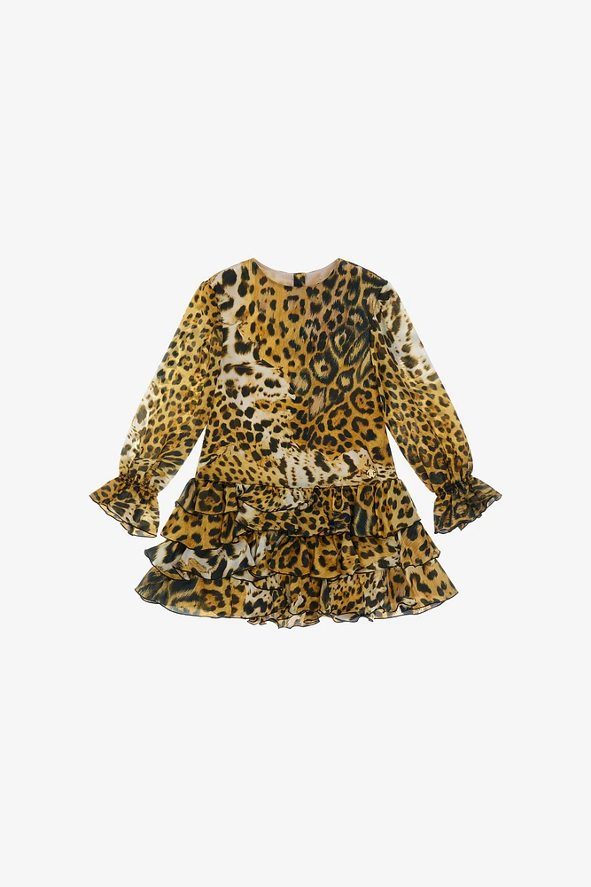 Leopard-print dress
