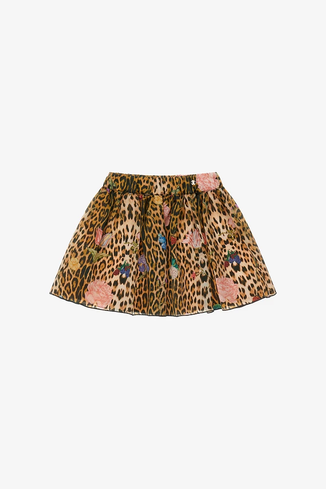 Leopard Print Skirt