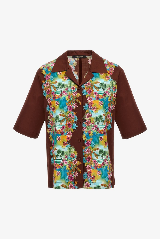 Hawaii Print Short Sleeve Shirt