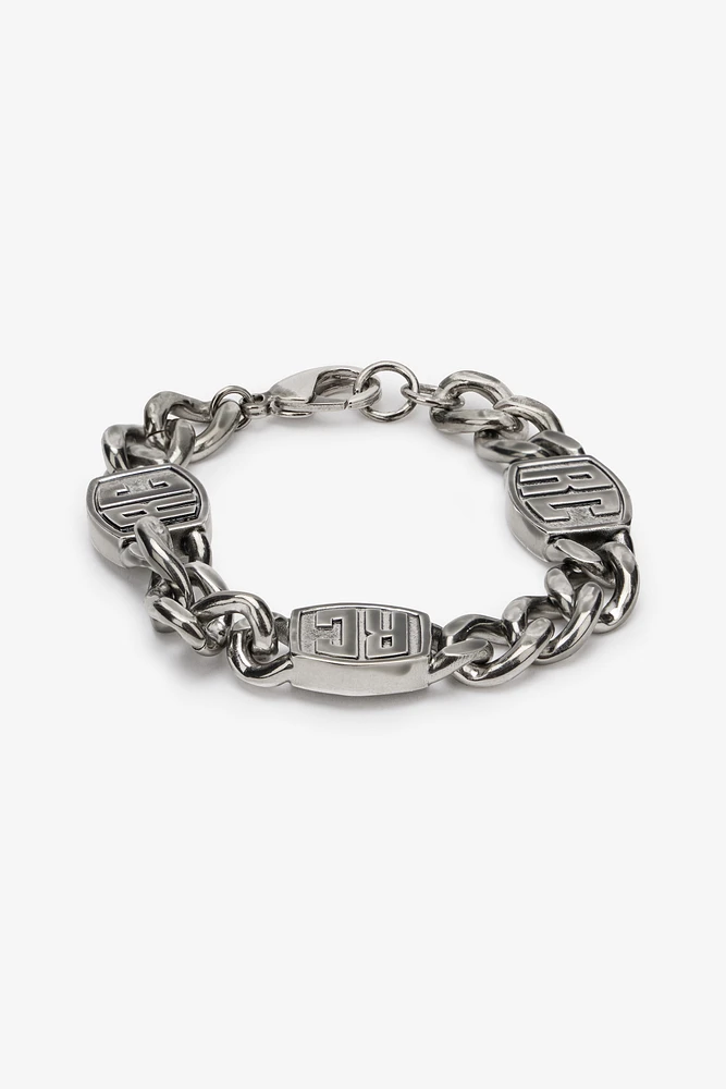 Chain Bracelet With RC Monogram