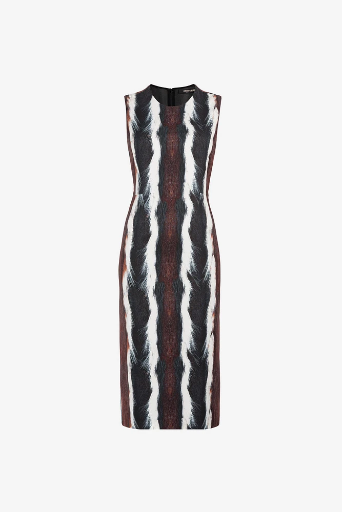 Animal-Print Dress